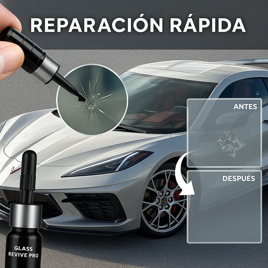 GlassRevivePro® - Repara tus vidrios en segundos