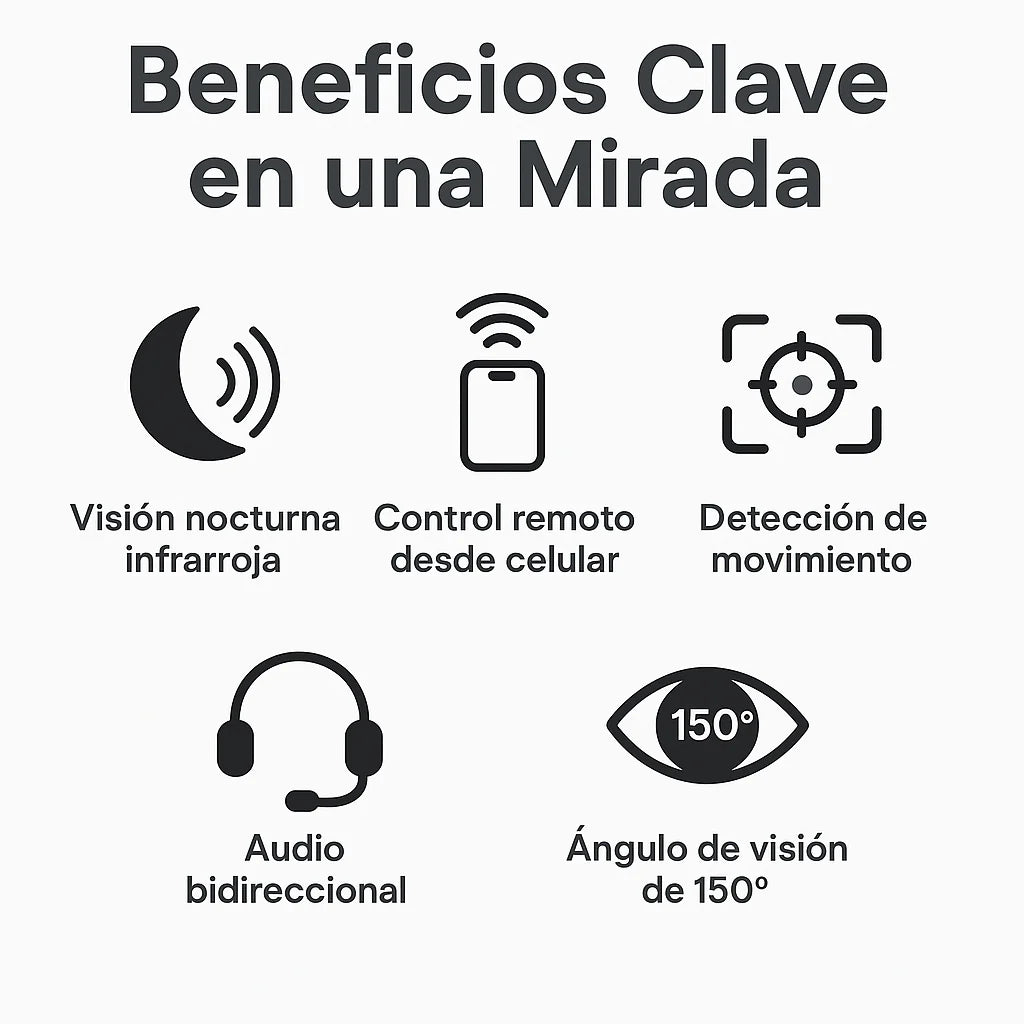 Mini Cámara ShadowView™ Discreción y Potencia en tu Bolsillo