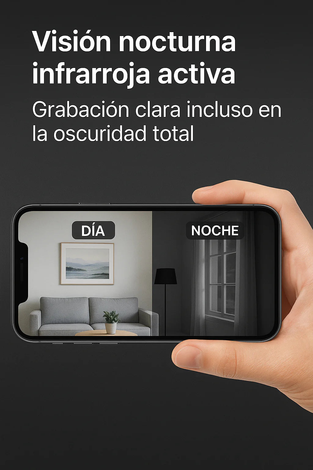 Mini Cámara ShadowView™ Discreción y Potencia en tu Bolsillo