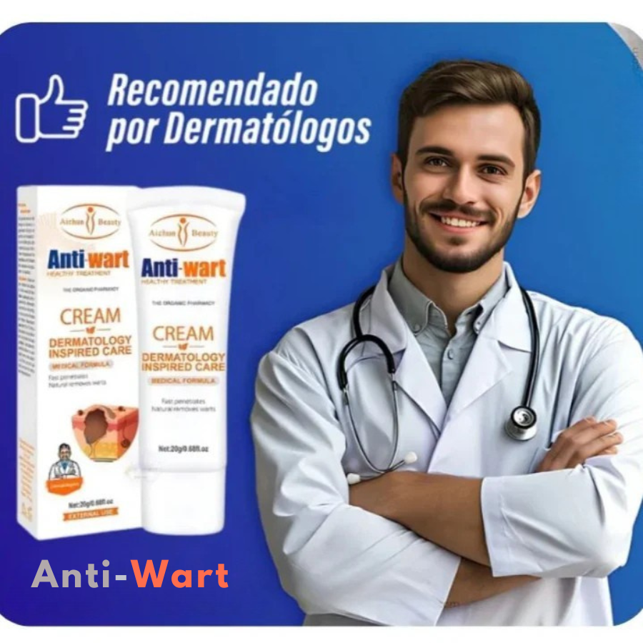 AntiWart® Crema Removedor de Verrugas Potente – Resultados Visibles
